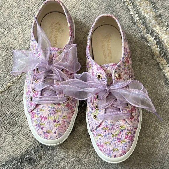 LoveShackFancy x Superga Floral Sneakers - Picture 5 of 13